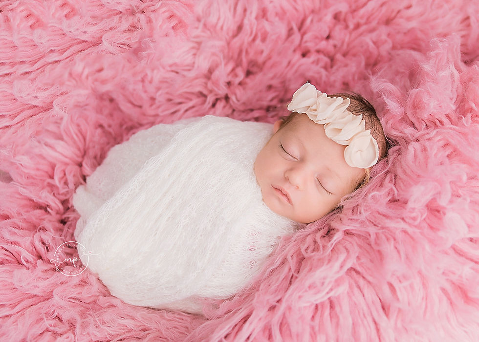 Unicorn and Princess Newborn Session - Calgary Photographer - Meagan Paige Photography