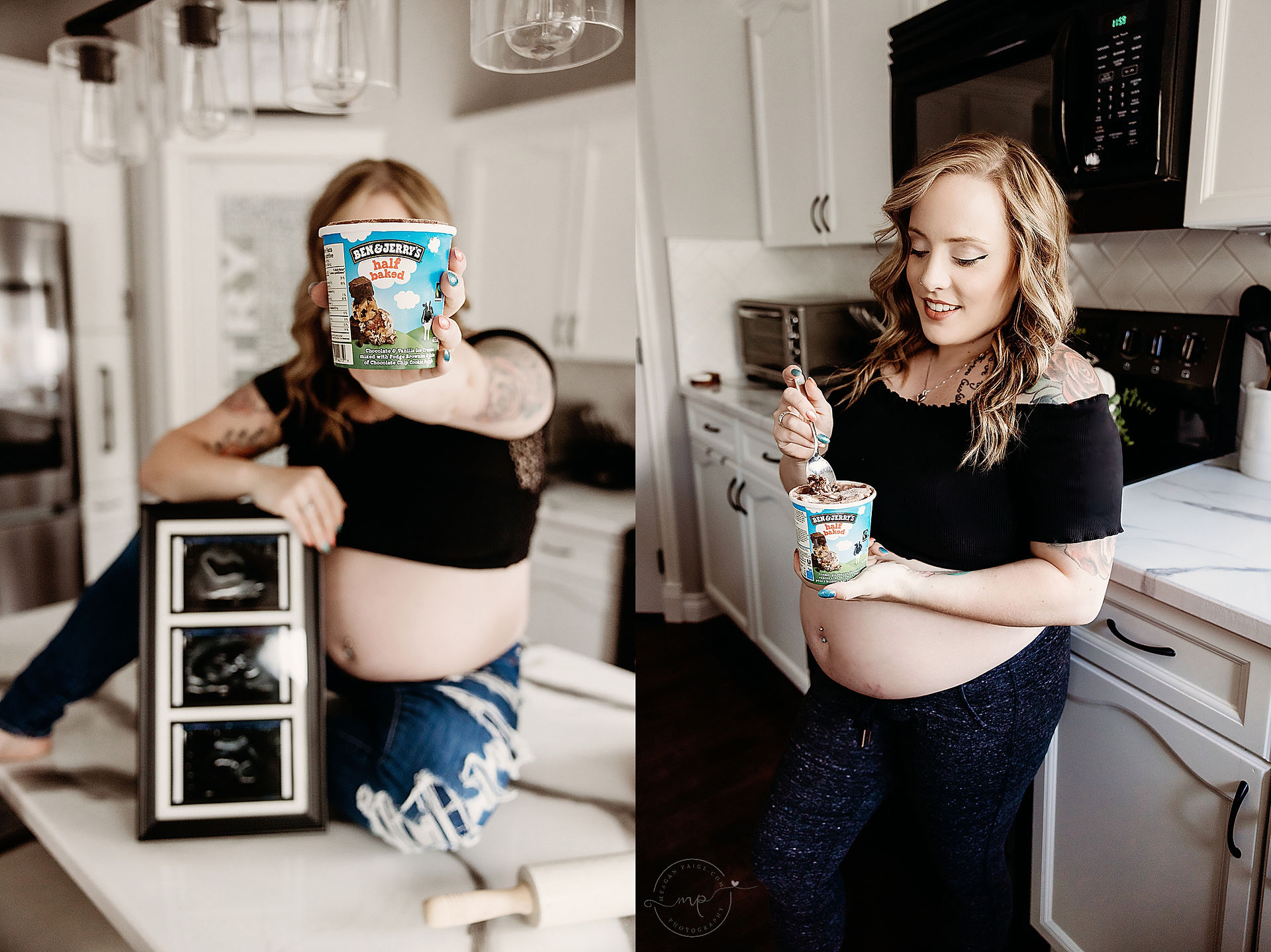 Halfway Baked Maternity Photos By Meagan Paige Photography - Airdrie + Calgary Alberta