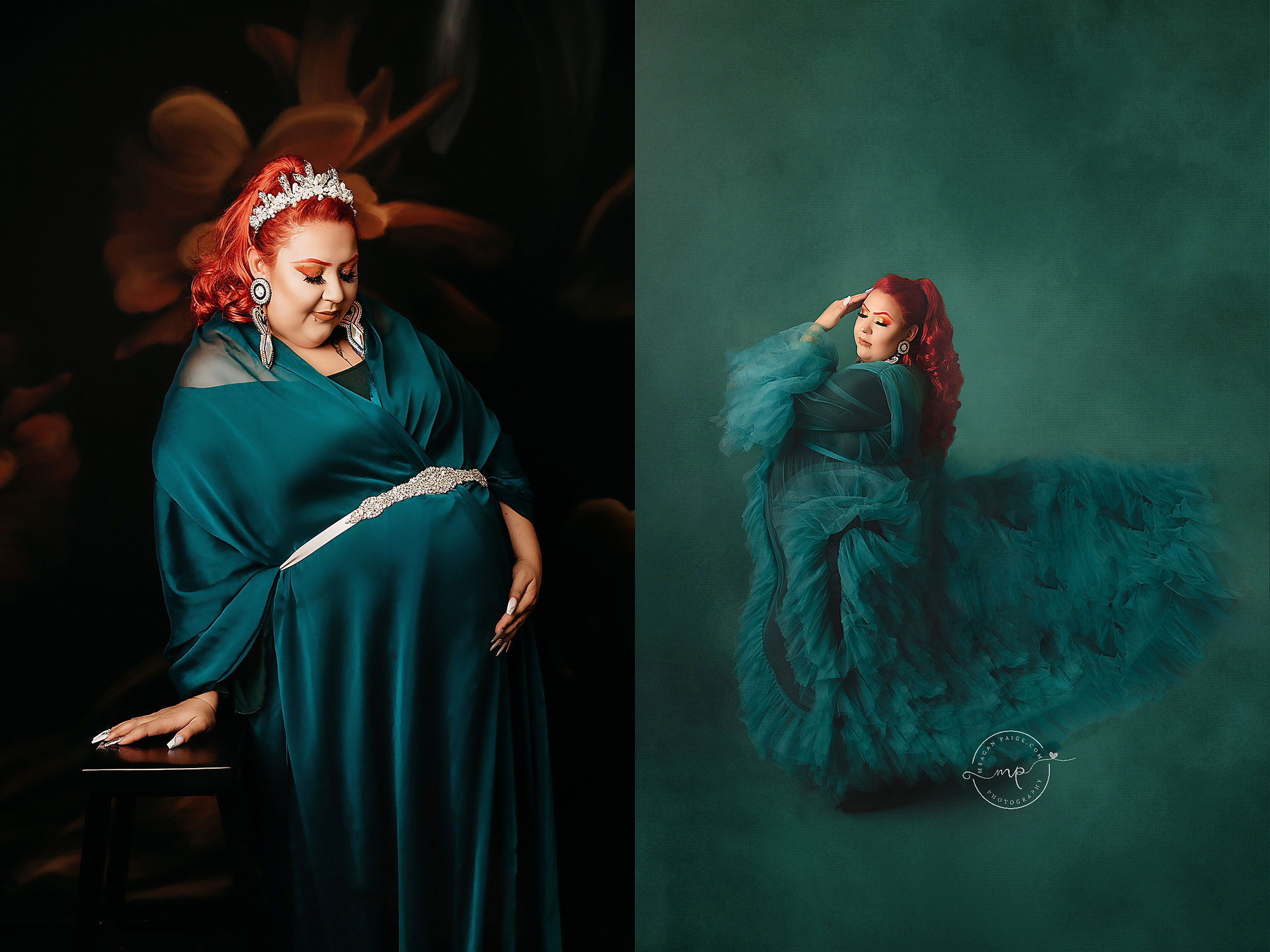 2022 Studio Maternity Session Example - AIRDRIE BABY PHOTOGRAPHER