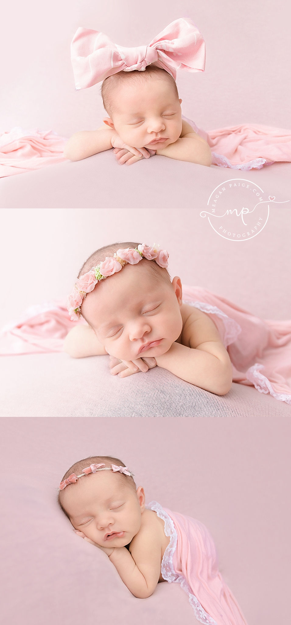 Calgary Newborn Photographer - Baby Girl - Meagan Paige Photography