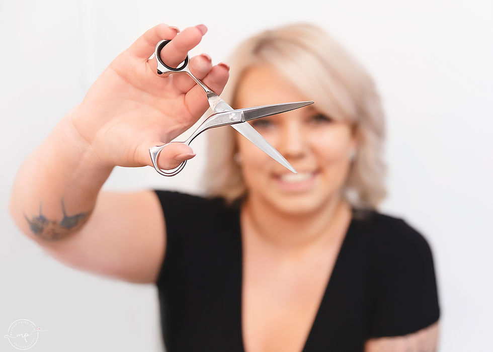 Business Branding Photography - Hairstylist - Airdrie - Meagan Paige Photography