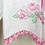 Thumbnail: “Close-up of floral embroidery and pink crochet hem on upcycled white blouse