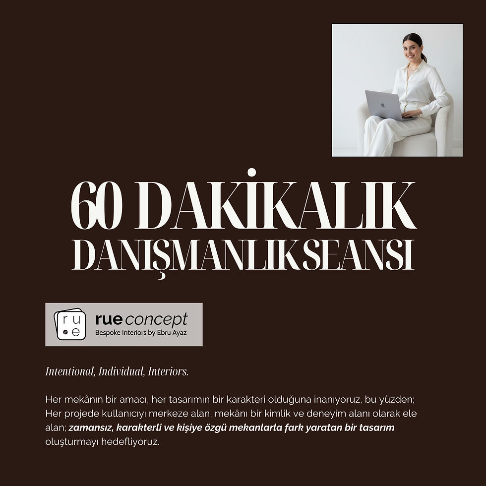 60 Dakikanlık Danışmanlık Seansı