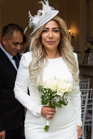 civil wedding celebration – candid moment