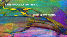 Shimmering Energy from Autism Art Legacy