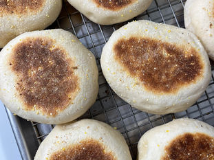 Sourdough English Muffins