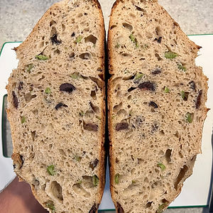 Olive Sourdough Loaf