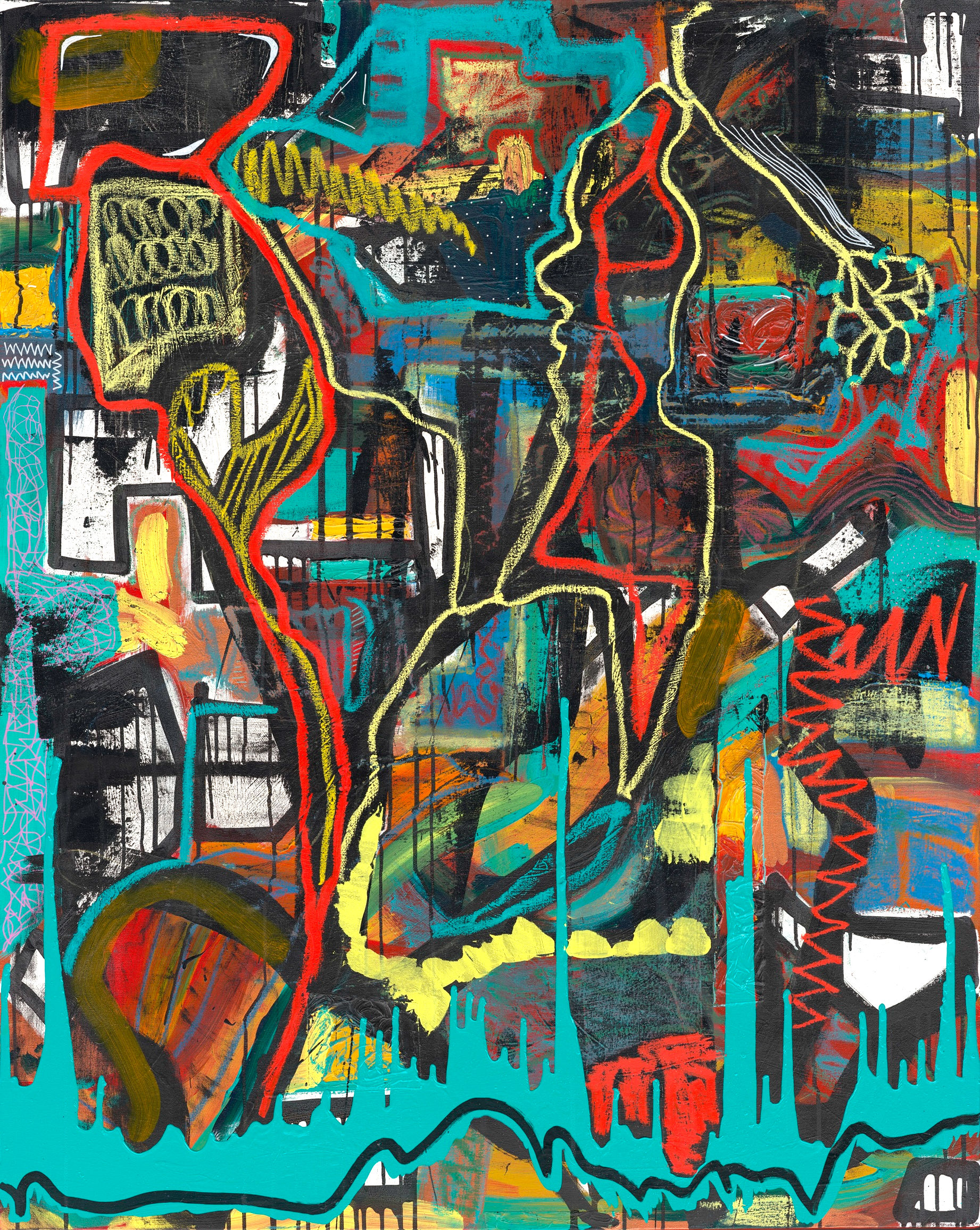 "Derailed" Print