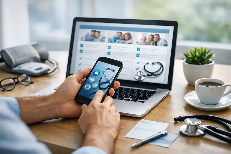 Como comparar planos de saúde online com segurança