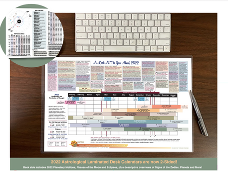 2022 Astrological Calendars