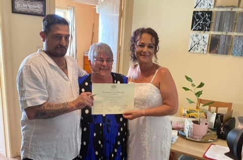 getting married at home in brisbane