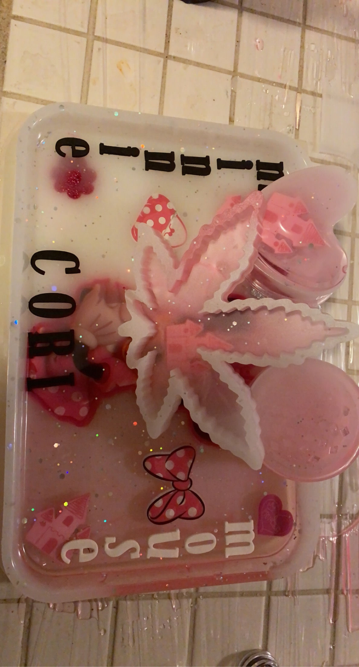 Minnie Mouse Smoke Tray Set