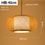 Thumbnail: Hanging Tiki Bamboo Wicker Rattan Lampshades