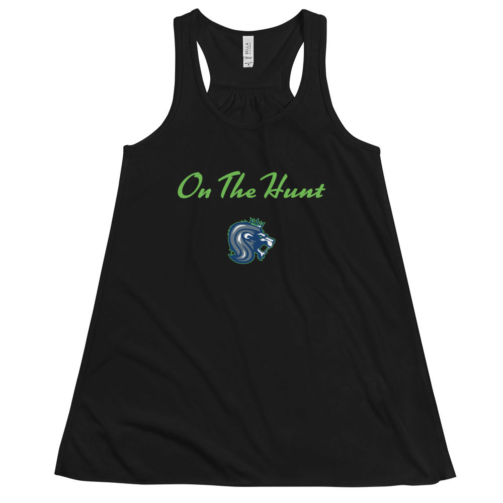 Women's Flowy Racerback Tank - On The Hunt