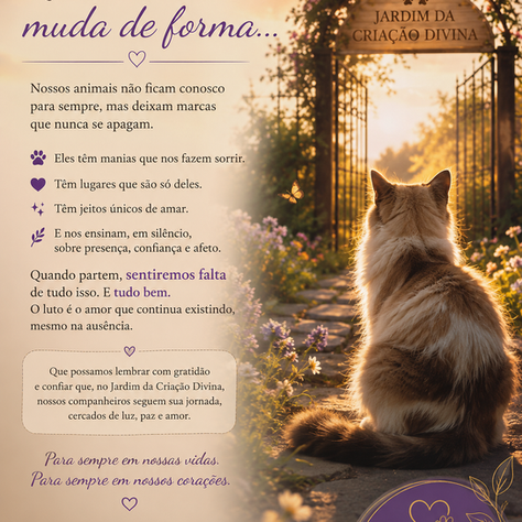 Quando o Amor muda de forma: sobre o luto e os nossos companheiros de quatro patas