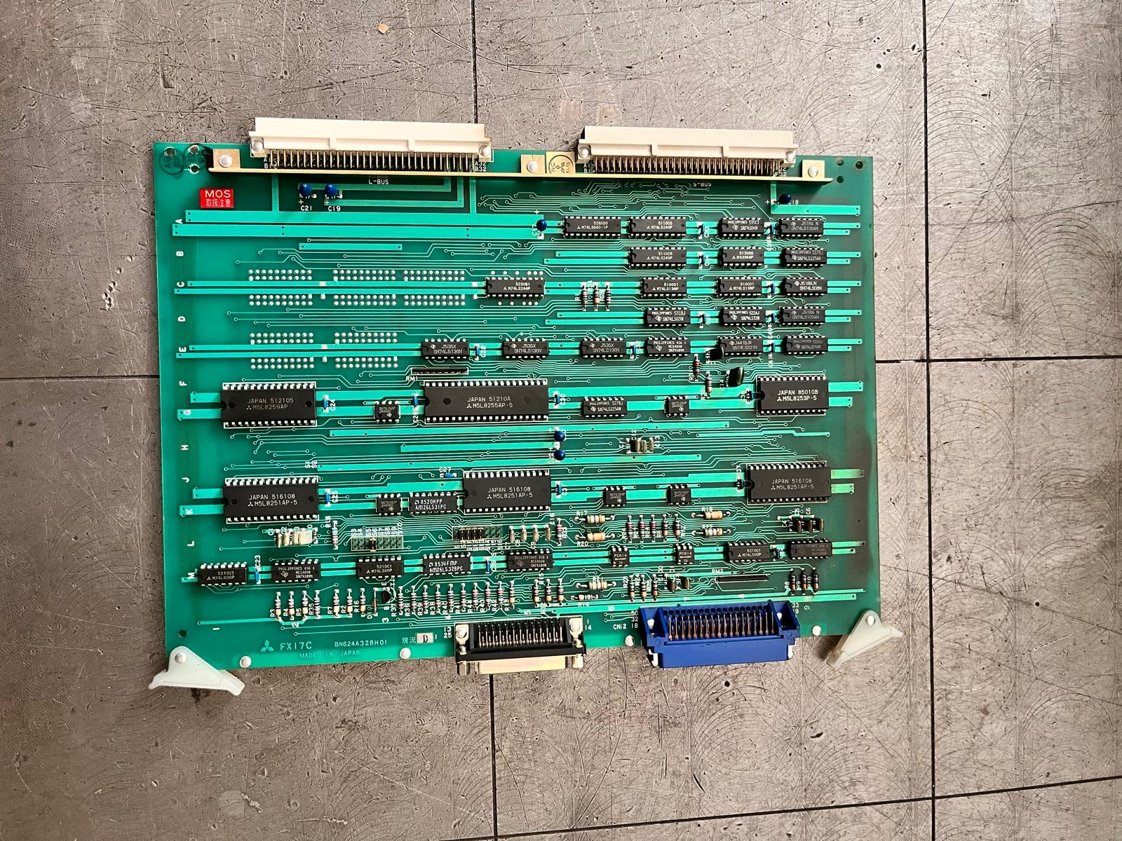 MITSUBISHI FX17C — Platine