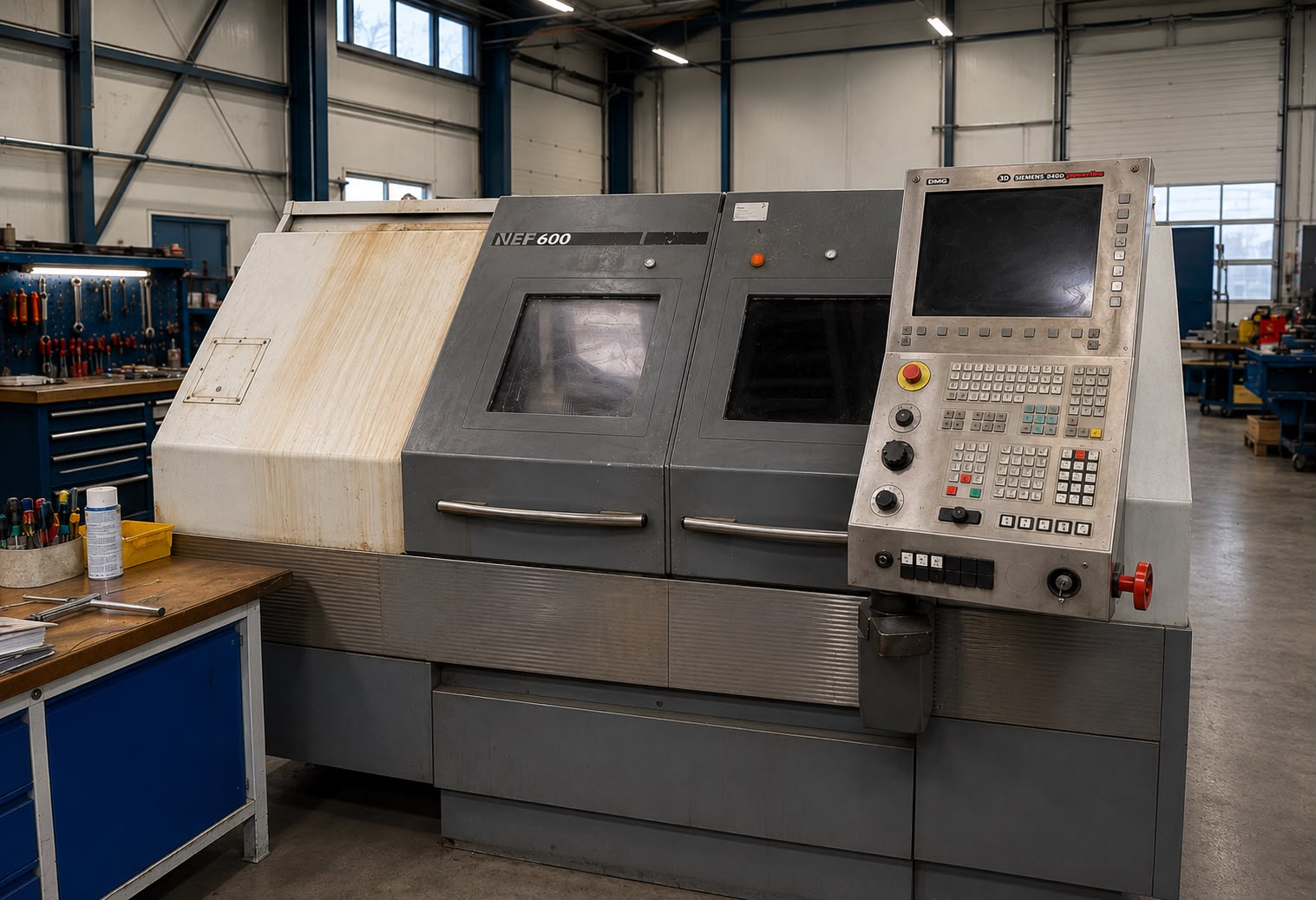 Gildemeister NEF 600 — CNC Drehmaschine