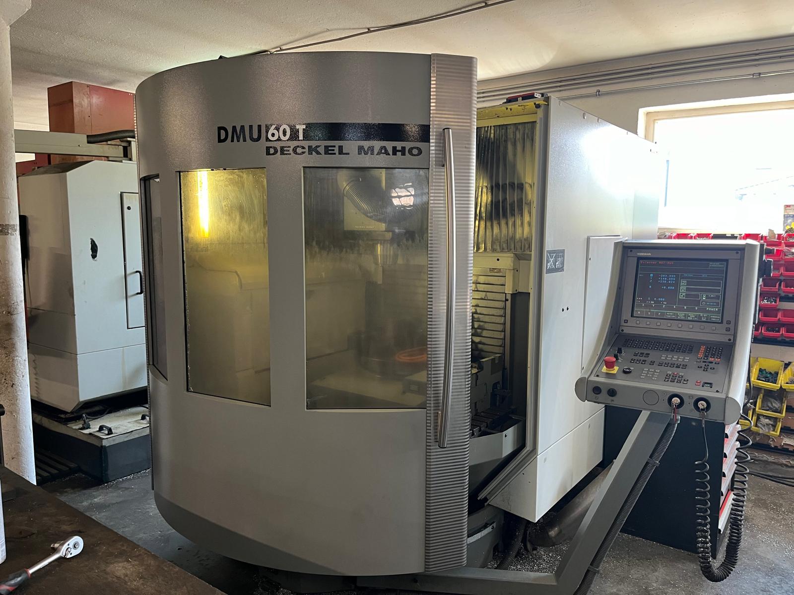Deckel Maho DMU 60T — 5-Achs Fräsmaschine, Baujahr 2001