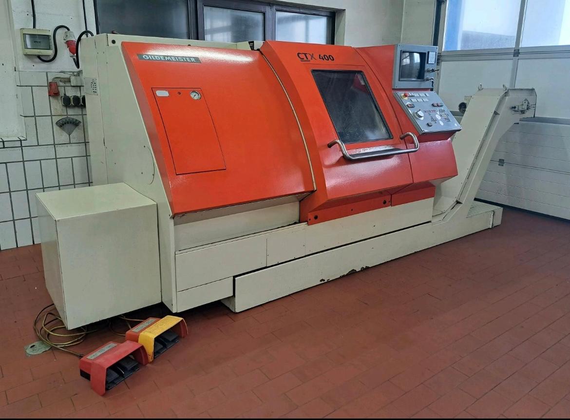 Gildemeister CTX 400 — CNC Drehmaschine, Baujahr 1993