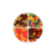 Small Candy Tray, 4-section