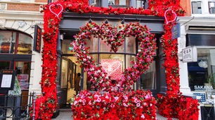 Inspiration for Valentine’s Day Window Displays