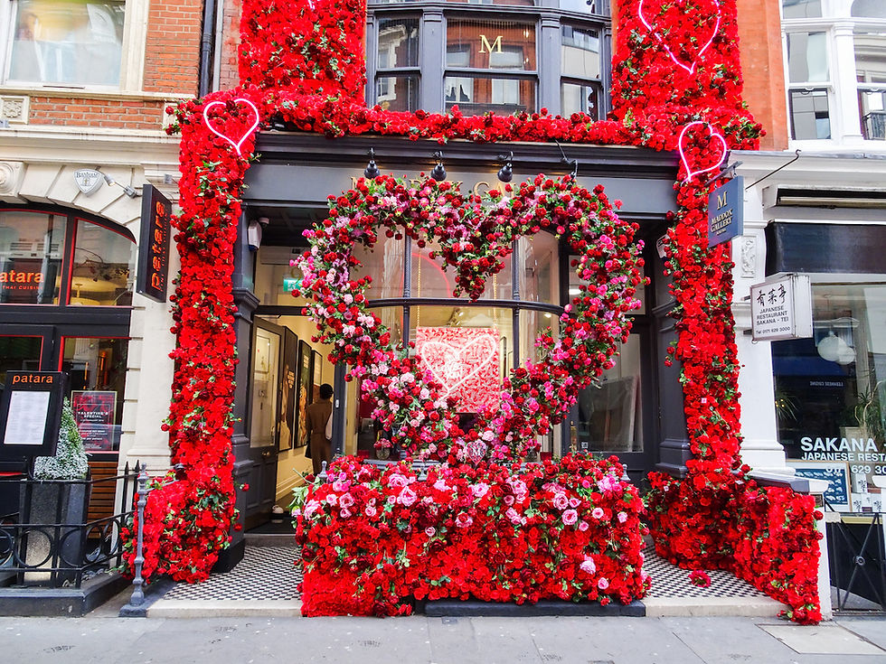 Inspiration for Valentine’s Day Window Displays