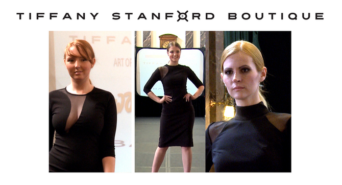 Tiffany Stanford launched 7 dresses at The Midlands independent designers catwalk show
