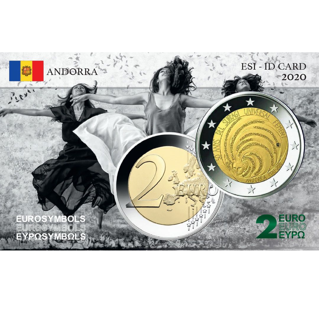 Andorre 2020 Suffrage féminin-carte commémorative (100284)