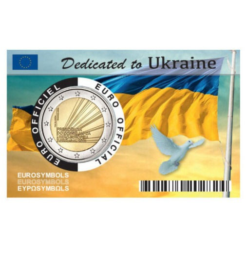 Portugal 2022 -Série "Ukraine"- 2€ Coincard