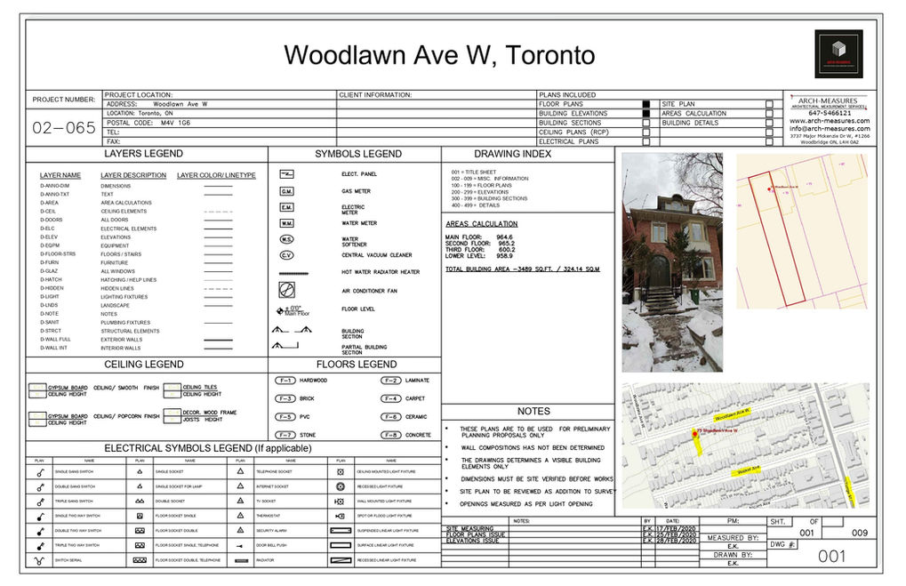 High Quality As-Built Measurement Services | Arch-Measures | Bureau of Architecture