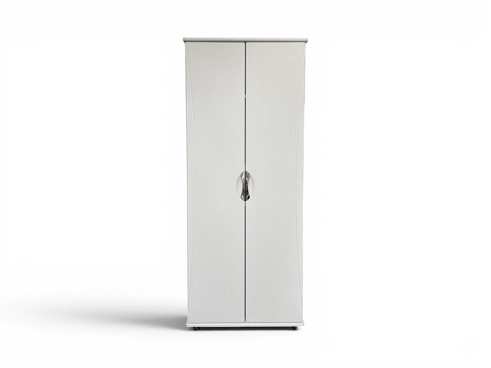 Thumbnail: Seville Bedside, Chest & Wardrobe Set, Pre-assembled