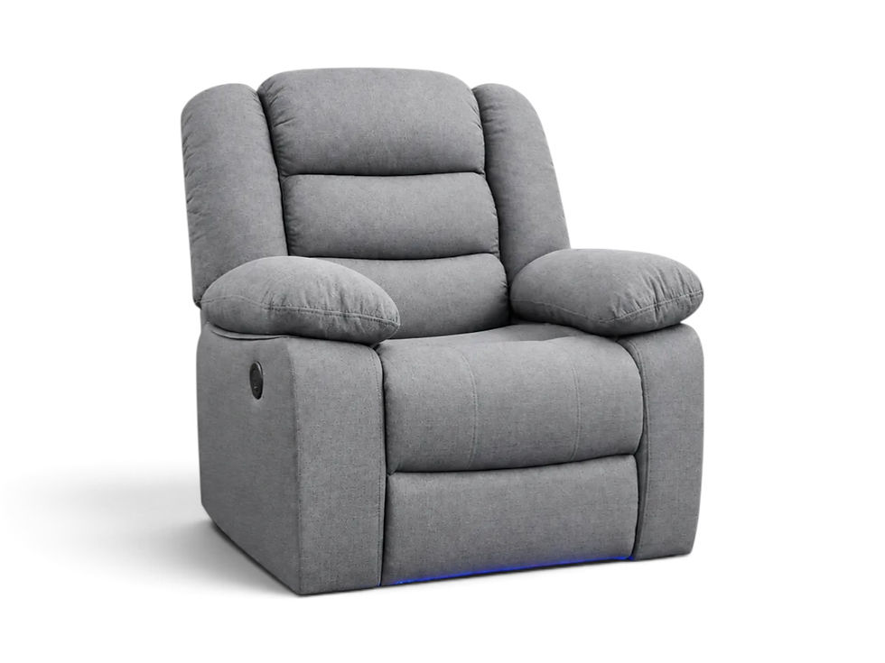 Thumbnail: Cambrils Armchair Fabric Electric Recliner Sofa
