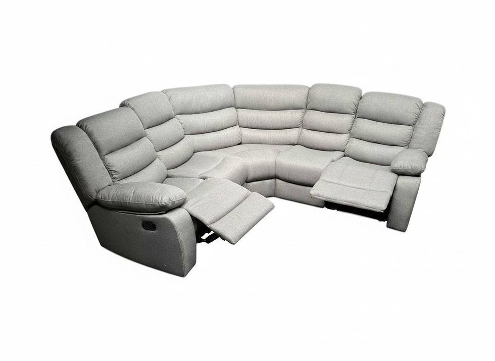 Thumbnail: Cambrils Corner Fabric Recliner Sofa