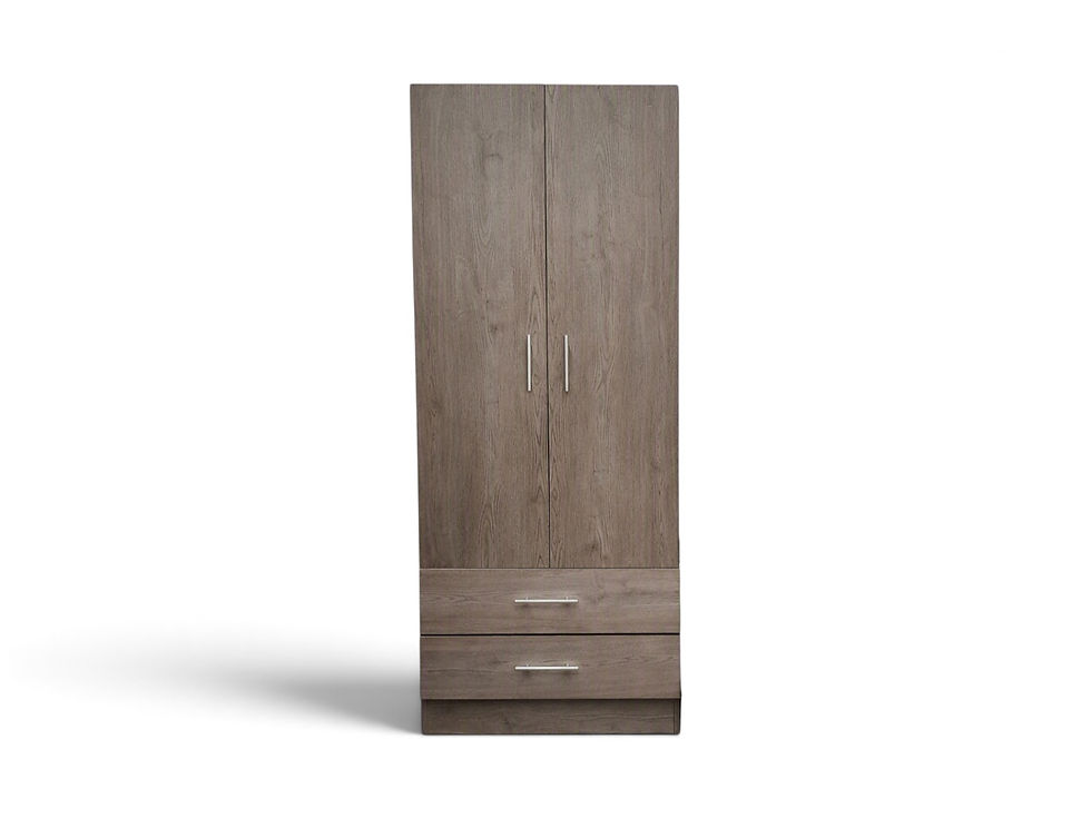 Thumbnail: Milan Combi Wardrobe 2 Door Pre-assembled