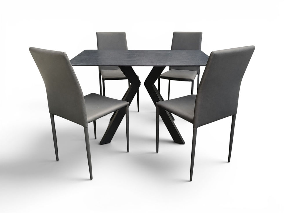 Thumbnail: Gorizia 4 Chair Dining Set Regular