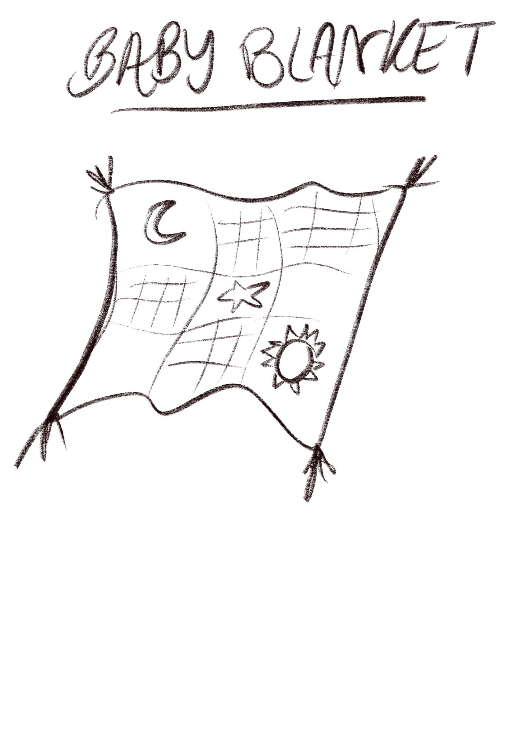 Hand made baby blanket