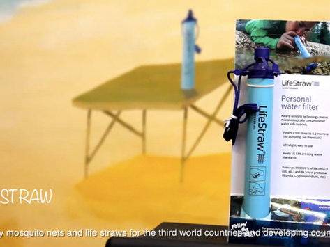 Life Straws & Mosquito Net | TWAC's on-going charity project