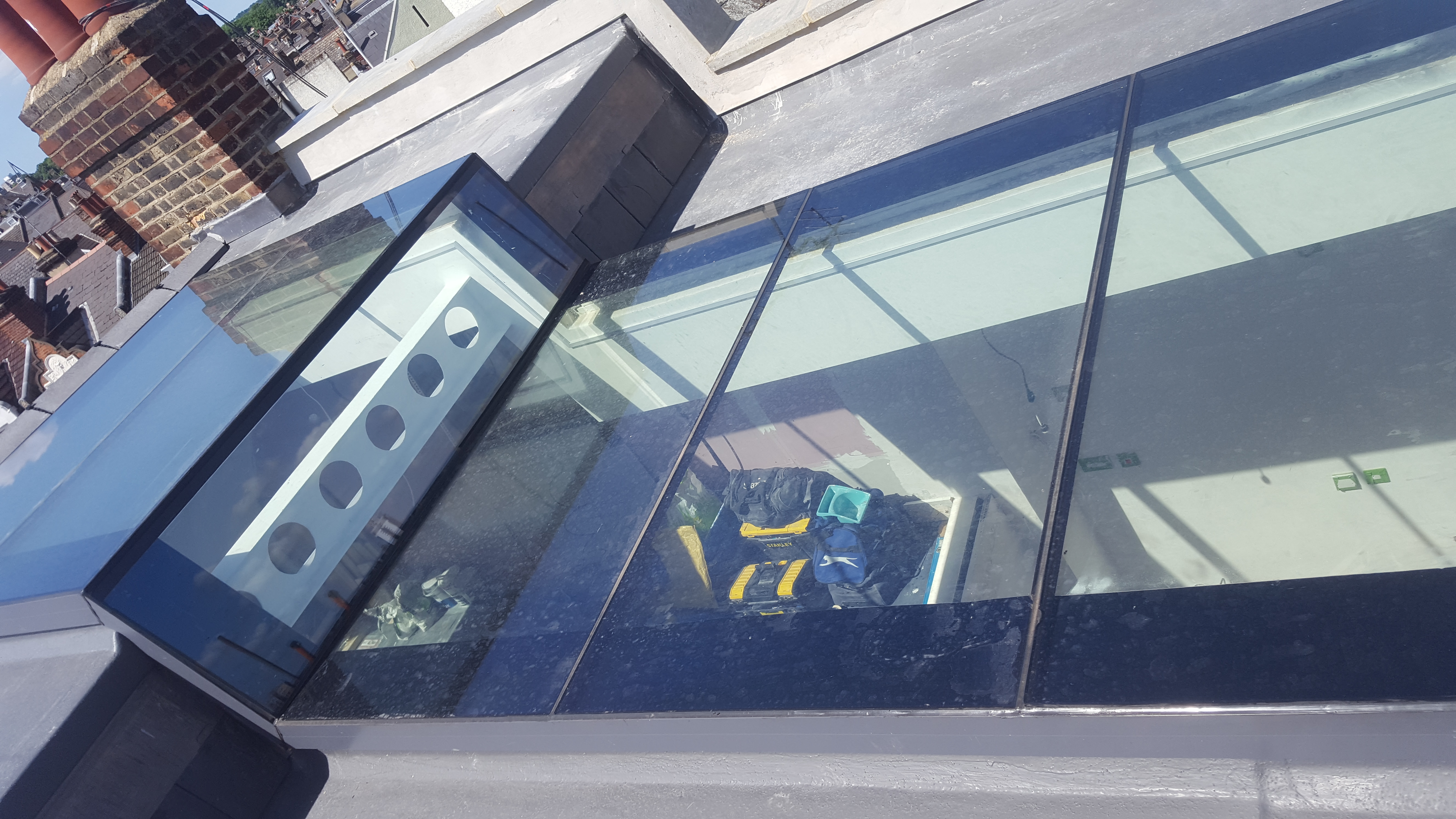 Frameless Flat Rooflight