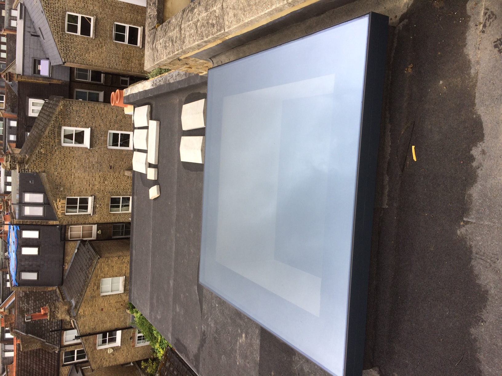 Frameless Flat Rooflight