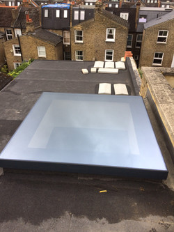 Frameless Flat Rooflight