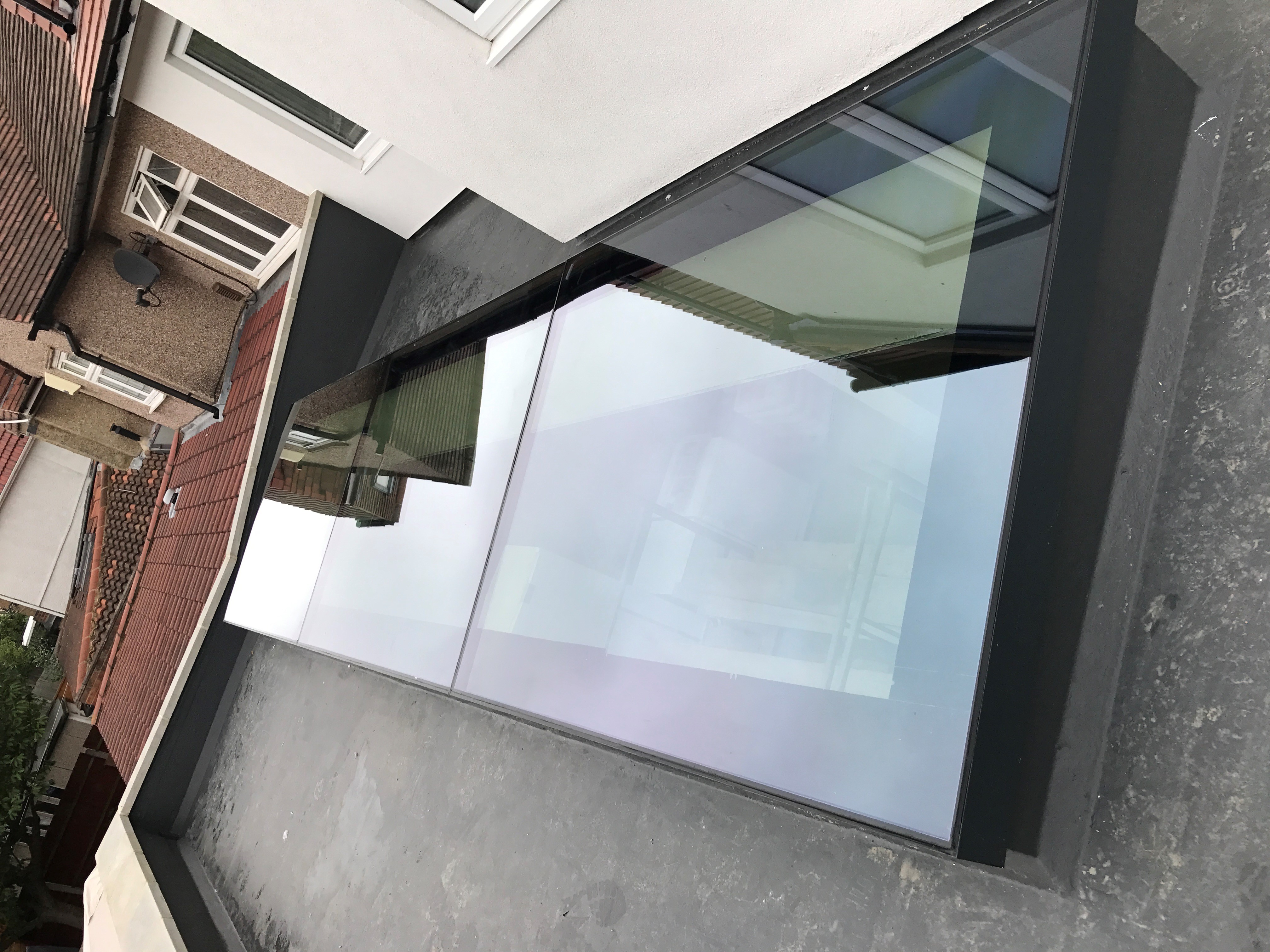 Frameless Flat Rooflight