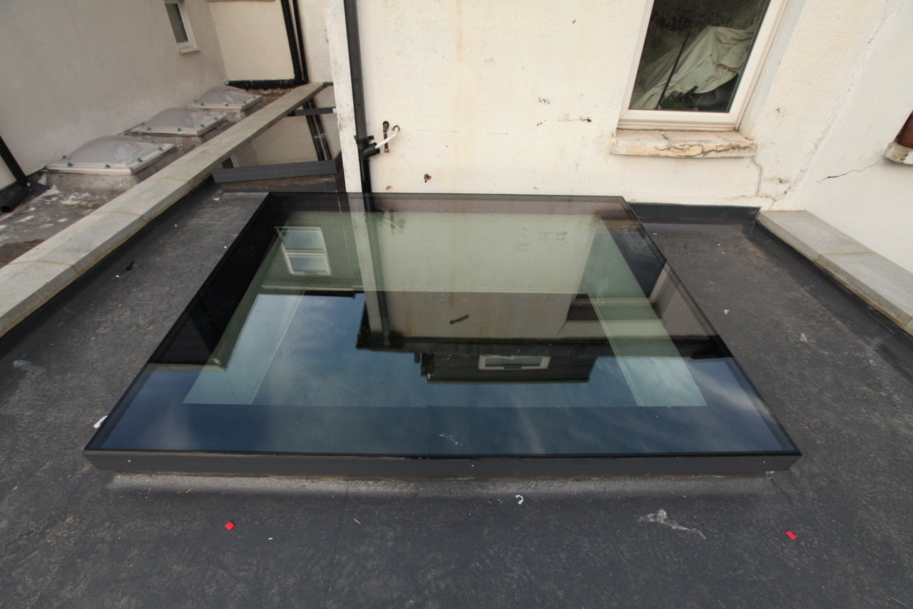Frameless Flat Rooflights