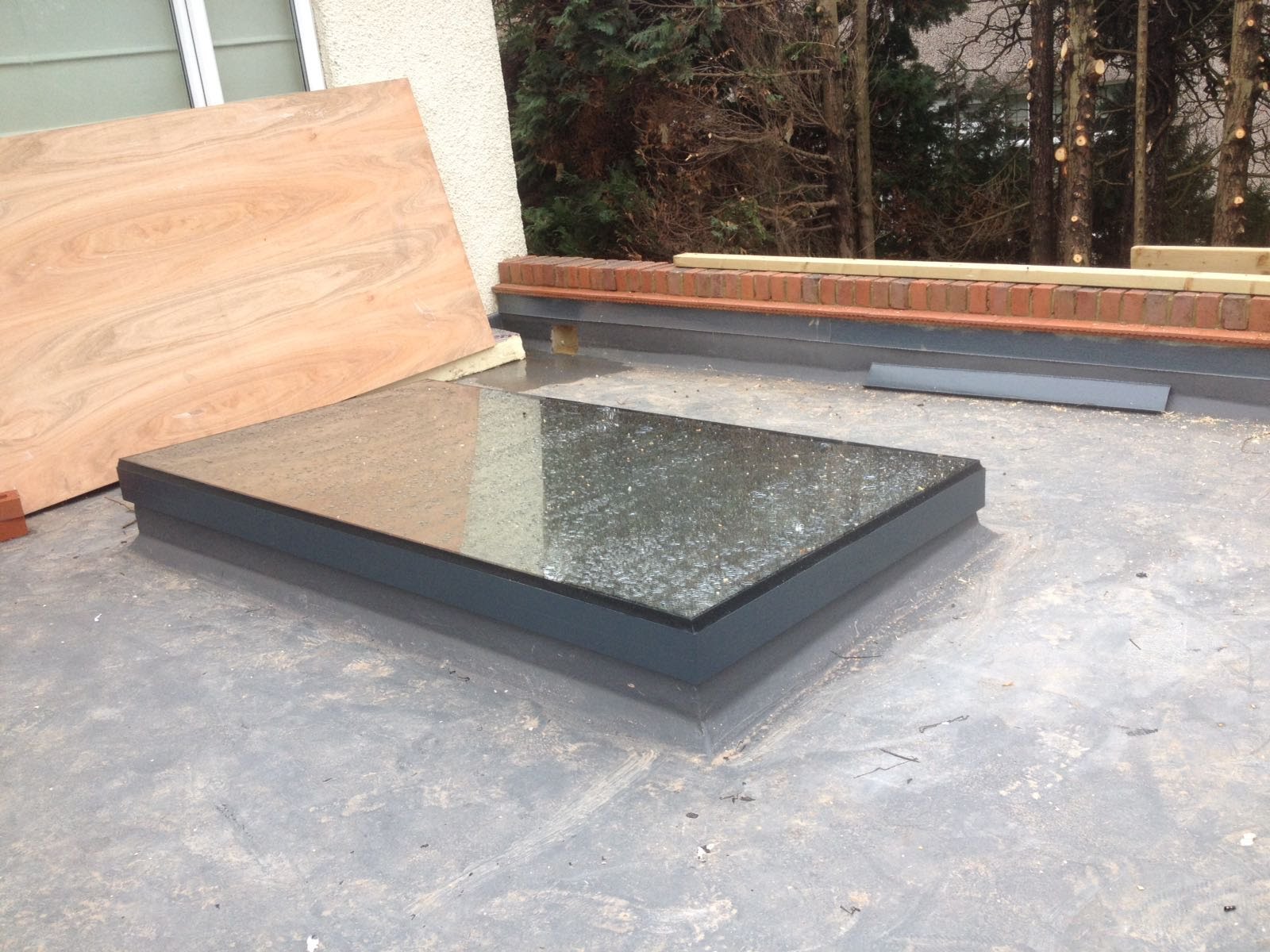 Frameless Flat Rooflight