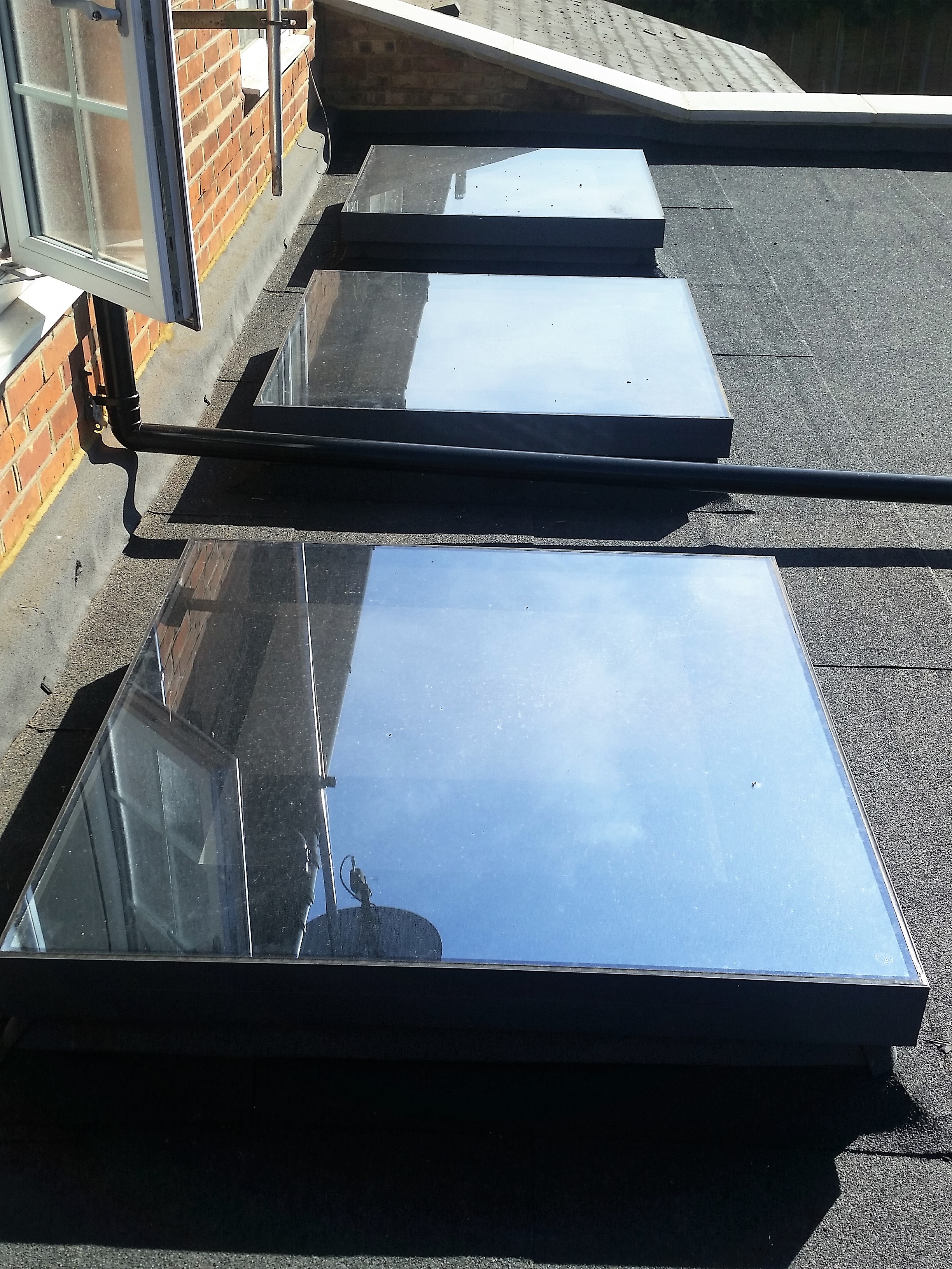 Frameless Flat Rooflight