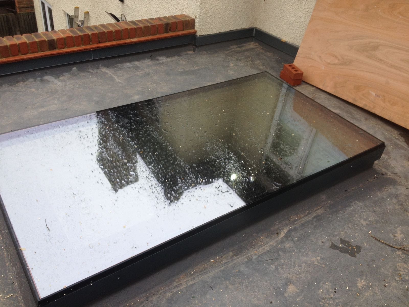 Frameless Flat Rooflight