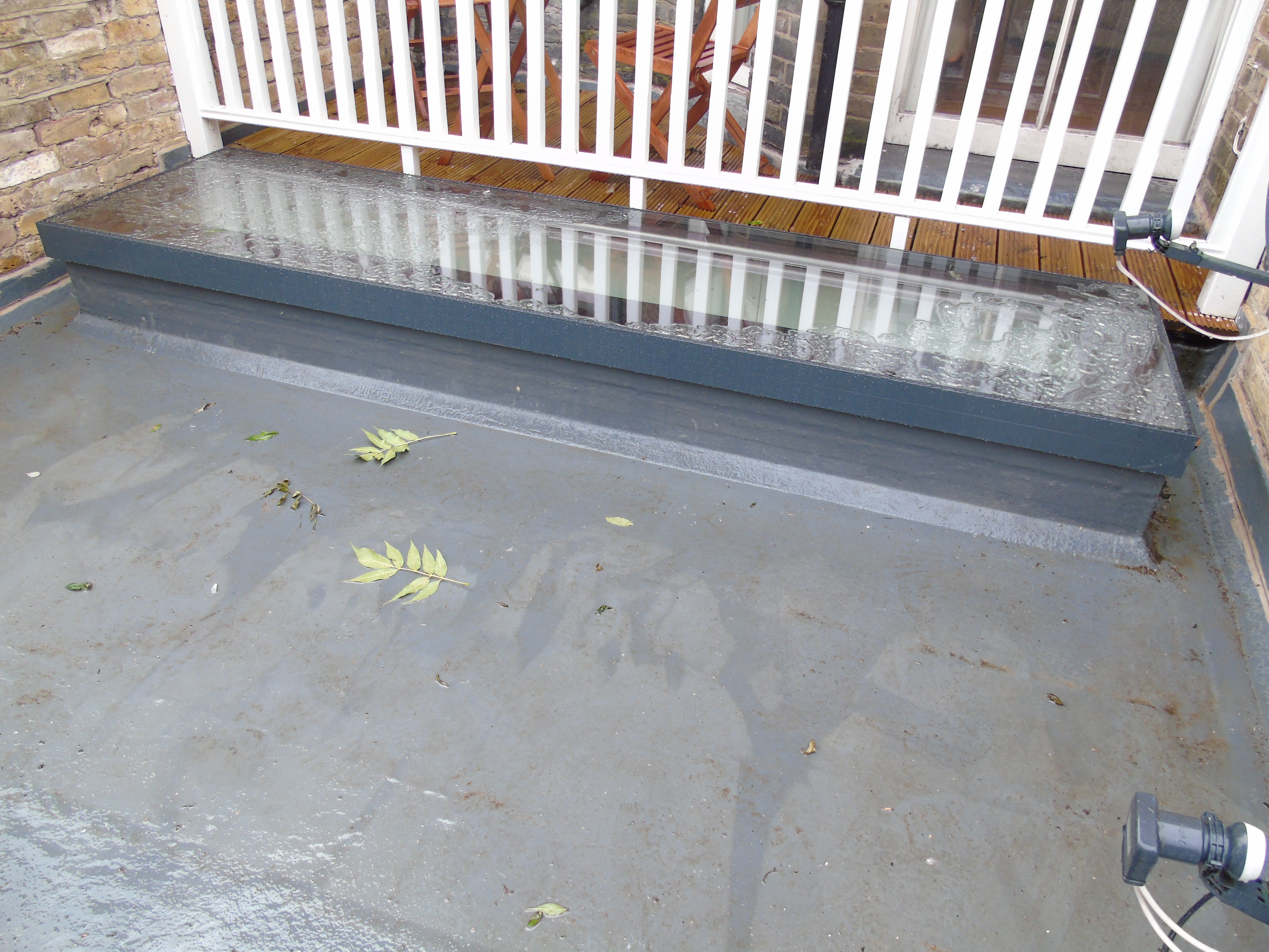 Frameless Flat Rooflight