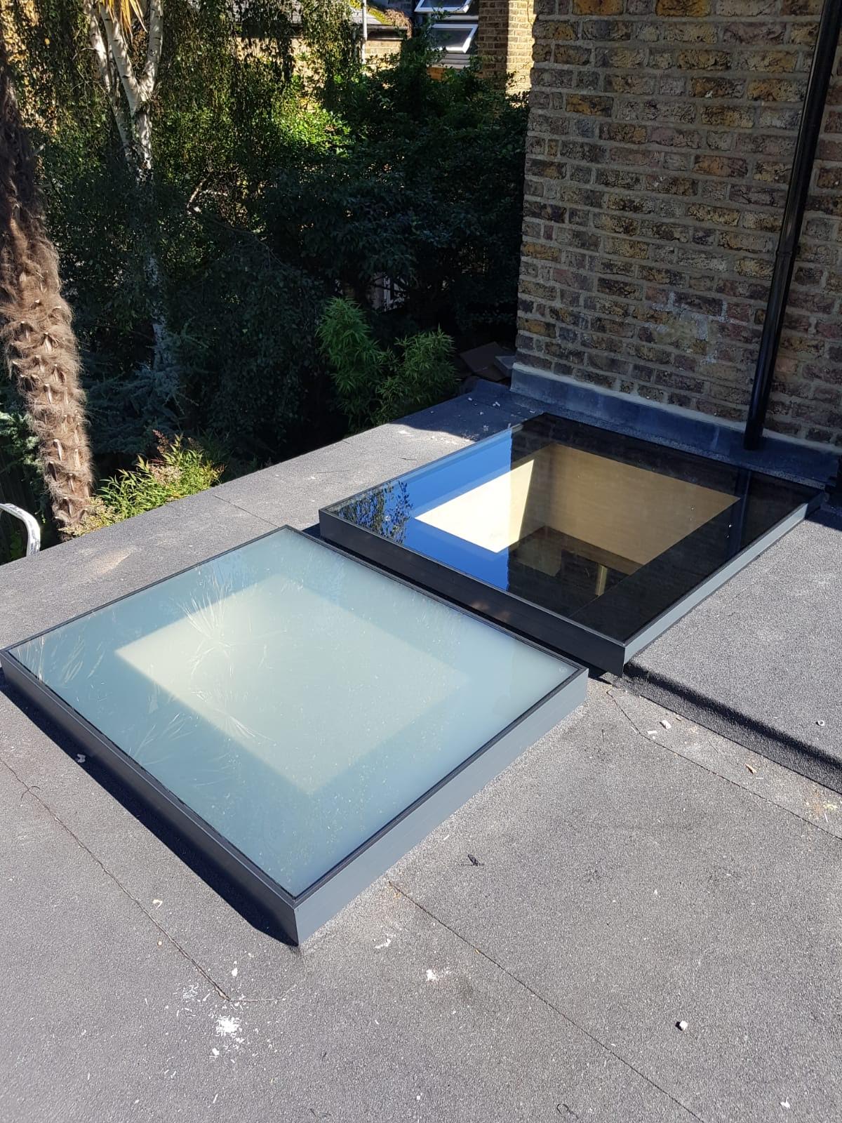 Frameless Flat Rooflights