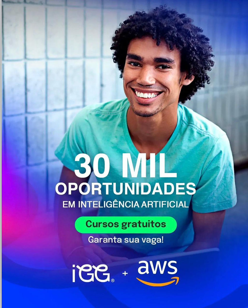 TUTORIAL DE INSCRIÇÃO E REALIZAÇÃO DO CURSO EM IA E COMPUTAÇÃO EM NUVEM