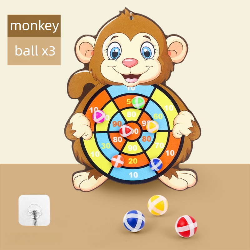 Thumbnail: Educational Games Dart Board Baby Toy Stickey Ball Dart Indoor Sports Child Mont