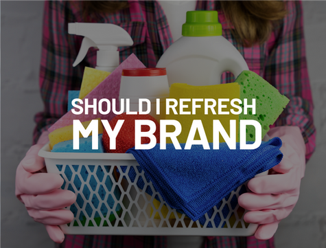 a basket of refreshing cleaning products